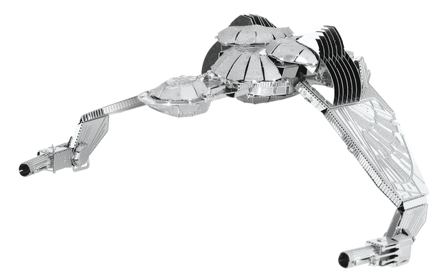Star Trek- Bird of Prey Model Kit- angled view