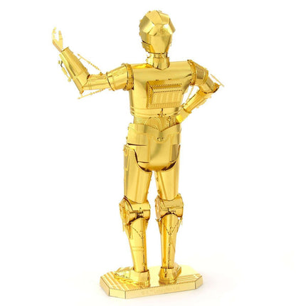 Star Wars- Gold C-3PO Model Kit- back view