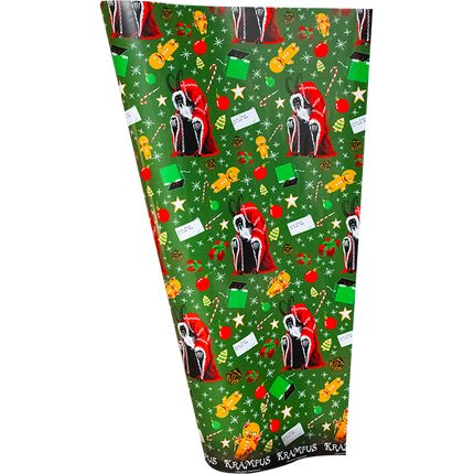 Krampus Wrapping Paper
