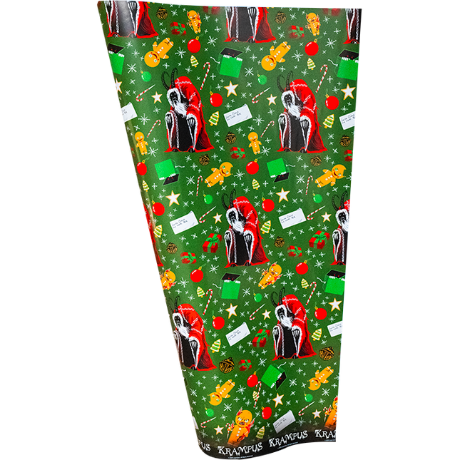 Krampus Wrapping Paper
