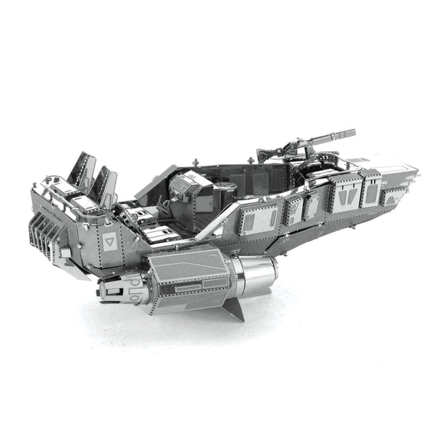 Star Wars- First Order Snowspeeder Model Kit- angled side view