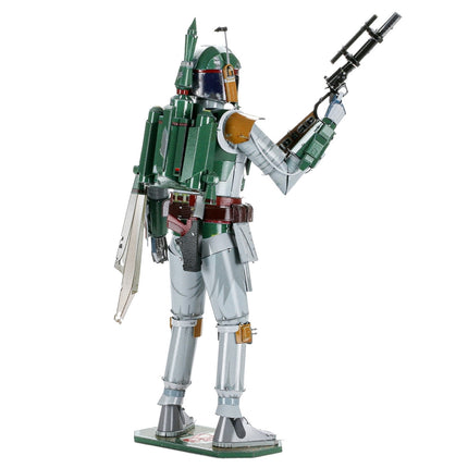 Star Wars- Premium Series Boba Fett Model Kit- right angled back view