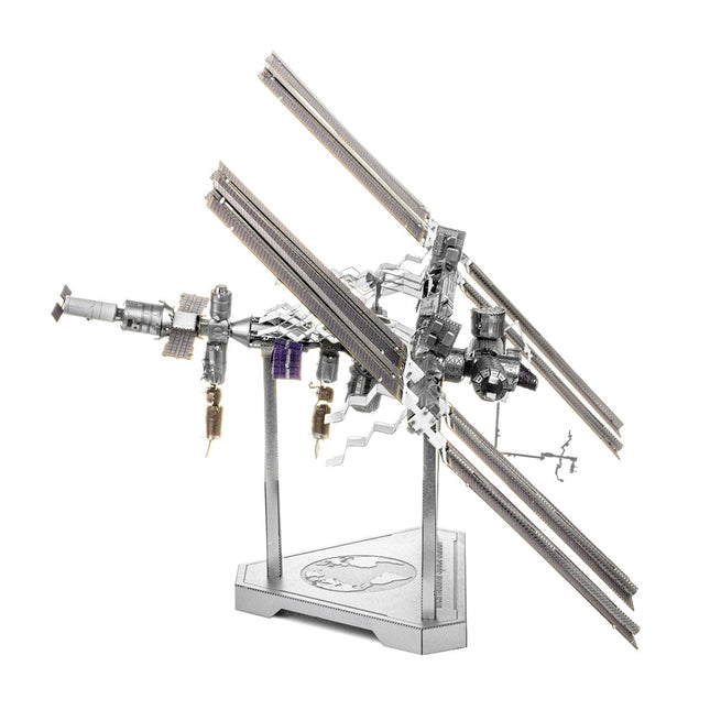 Premium Series International Space Station Model Kit- side view