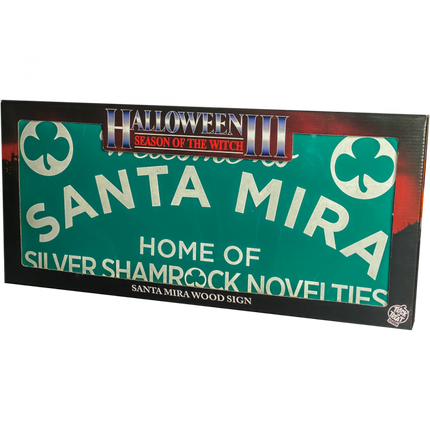 Santa Mira Sign and Box