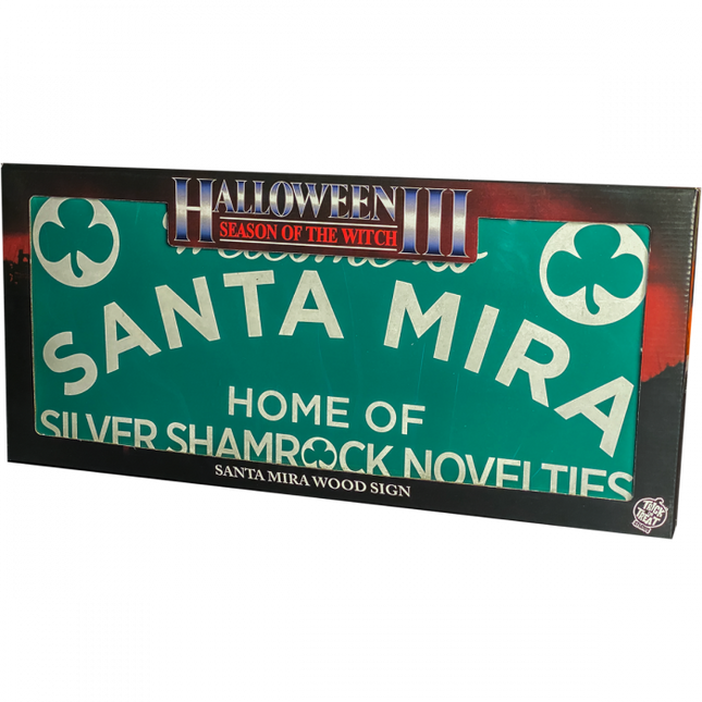 Santa Mira Sign and Box