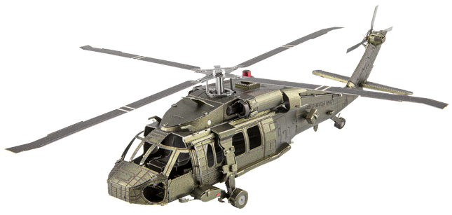 Black Hawk Model Kit- front angled view