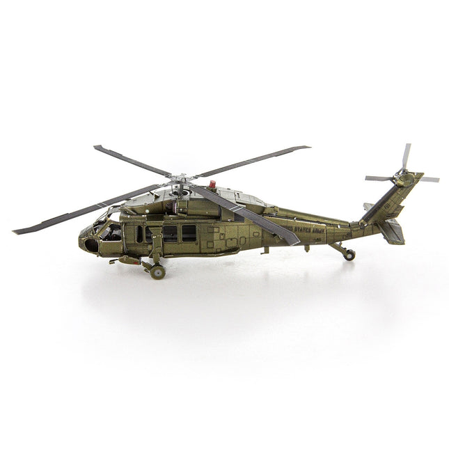 Black Hawk Model Kit- side view