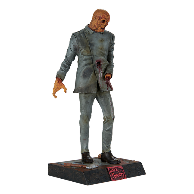 Right Side of Dr. Freudstein Statue