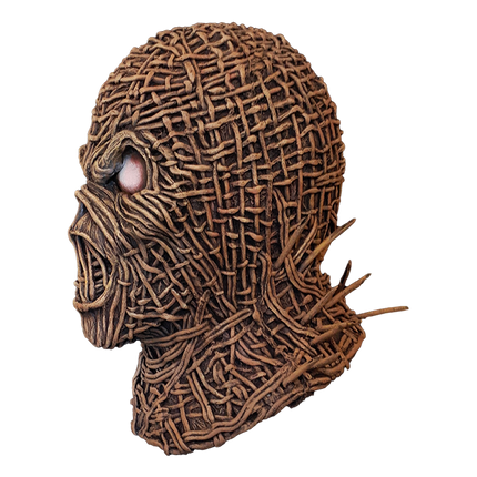 Left-side view of Wicker Man Mask