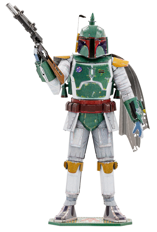 Star Wars- Premium Series Boba Fett Model Kit- front view
