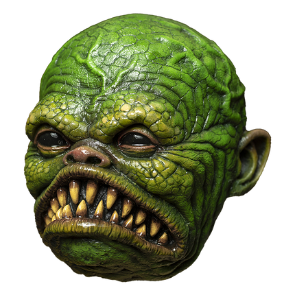 Left-side view of Fish Ghoulie mask