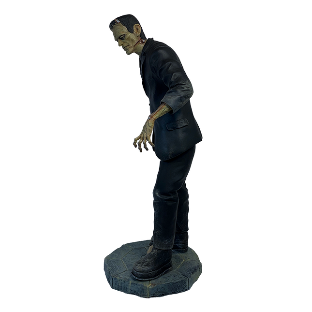 Side of Frankenstein Statue