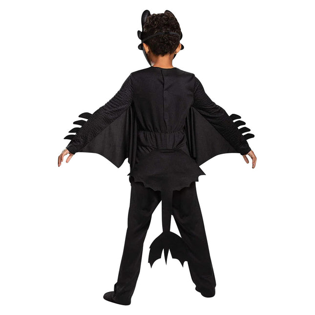 Toothless Classic Costume- back view