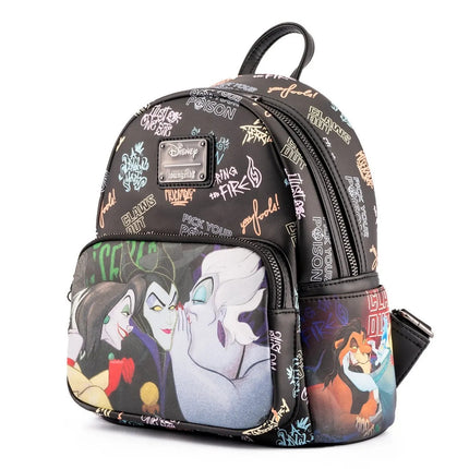 Disney Villains Club Mini Backpack- side view