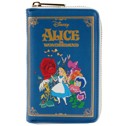 Alice In Wonderland Book Wallet- front view