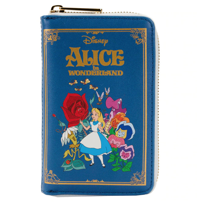 Alice In Wonderland Book Wallet- front view