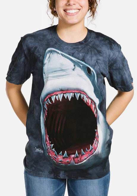 Shark Bite Tee- worn by model