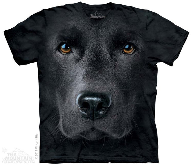 Black Lab Face Tee 