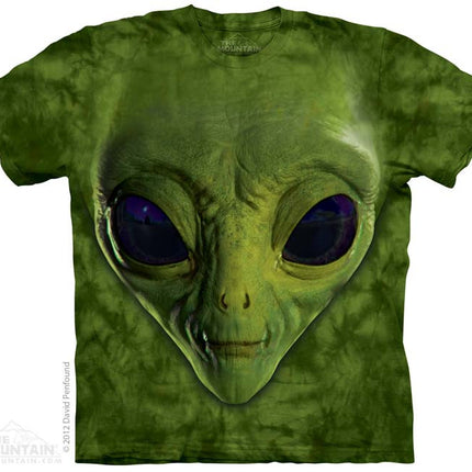 Green Alien Face Tee