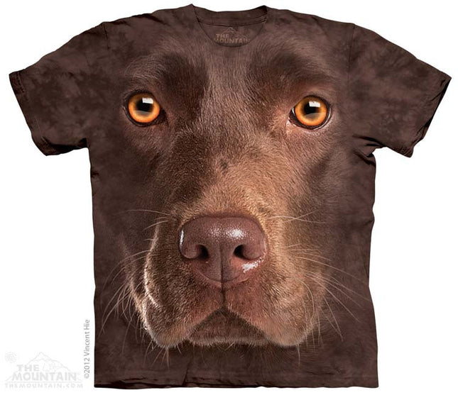 Chocolate Lab Face Tee