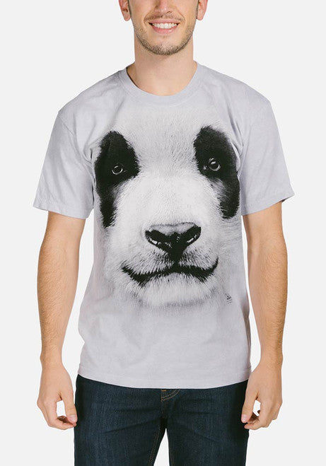 Big Face Panda Tee- worn by model