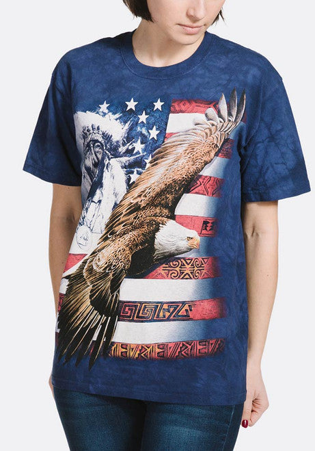 Spirit of America Tee- worn by model