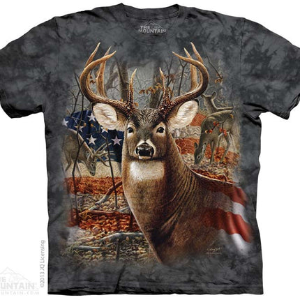 Patriotic Buck Tee