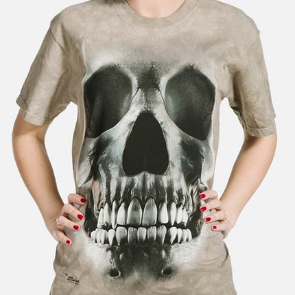 Big Face Skull Tee- worn by model