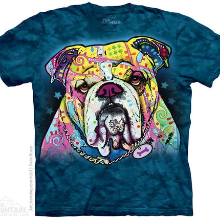 Colorful Bulldog Tee