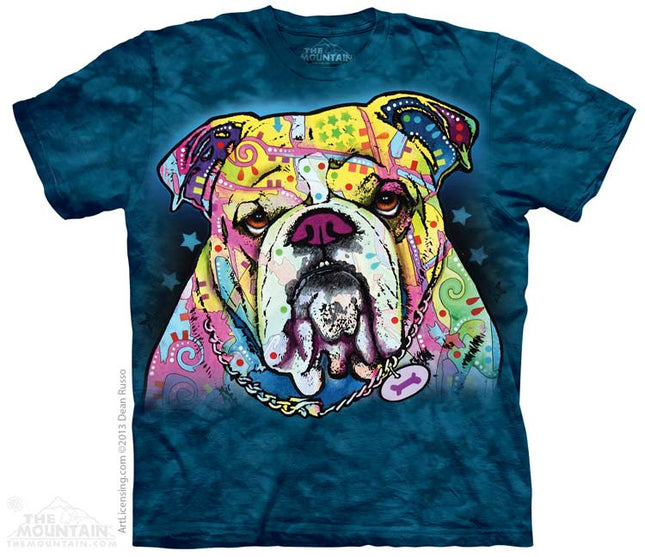 Colorful Bulldog Tee