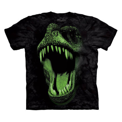 Glow T-Rex Tee- glowing