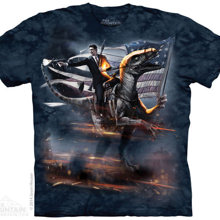 Reagan Velociraptor Tee