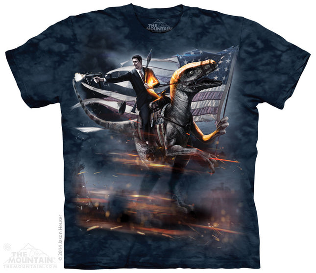 Reagan Velociraptor Tee