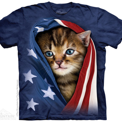 Patriotic Kitten Tee