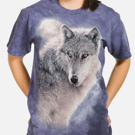 Adventure Wolf Tee- worn by model