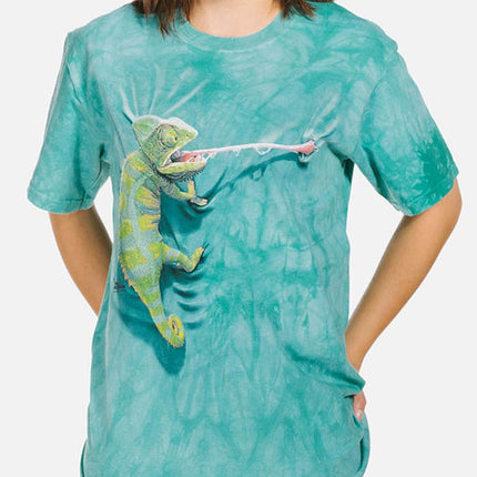 Climbing Chameleon Tee- worn by model
