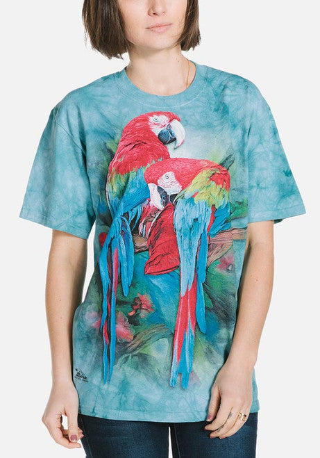 Macaw Mates Tee- worn by model
