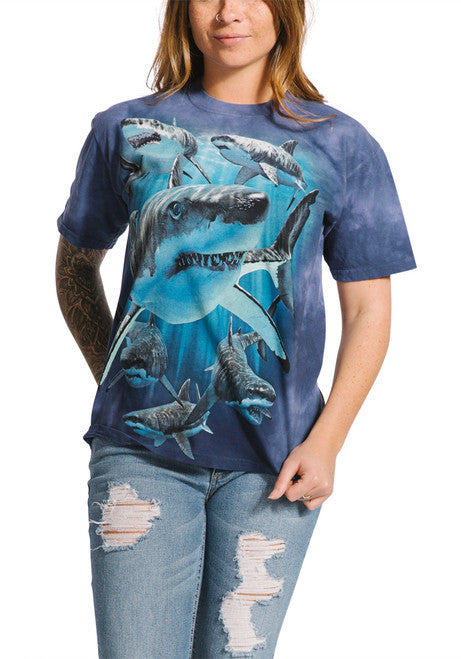 Great Whites Tee- worn by model