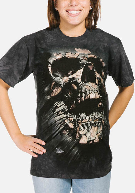 Breakthrough Skull Tee- worn by model