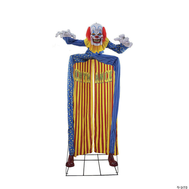 10' Animated Looming Clown Archway