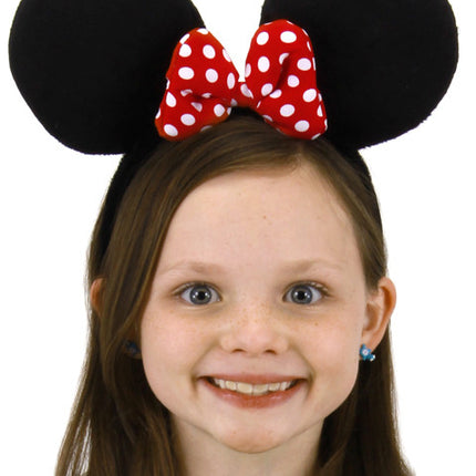 Disney Minnie Mouse Ears Headband- worn by child model