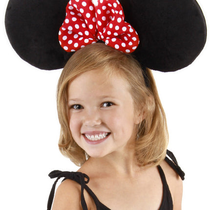 Disney- Oversized Minnie Ears Headband- worn by child model