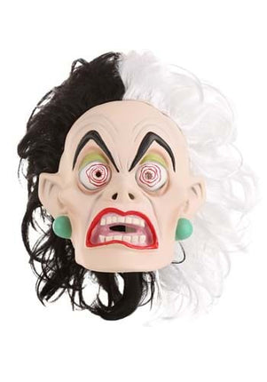 101 Dalmations- Cruella De Vil Latex Mask- front view