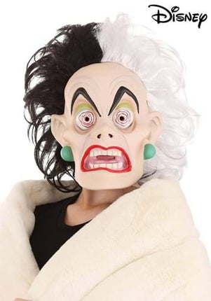 101 Dalmations- Cruella De Vil Latex Mask- worn by model