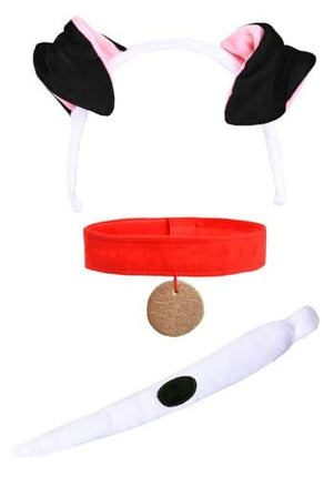 101 Dalmatians- Pongo Headband, Collar, & Tail Kit- all three pieces