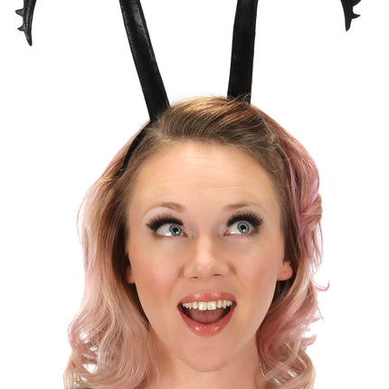 Bendy Bug Antennae Headband- worn by model