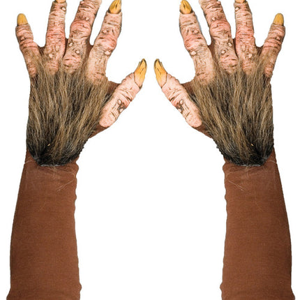 Brown Monster Beast Gloves