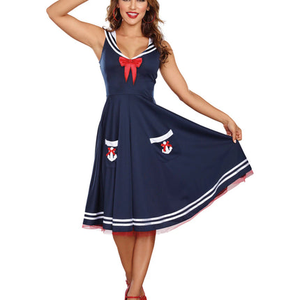 All Aboard Sailor Costume- front view