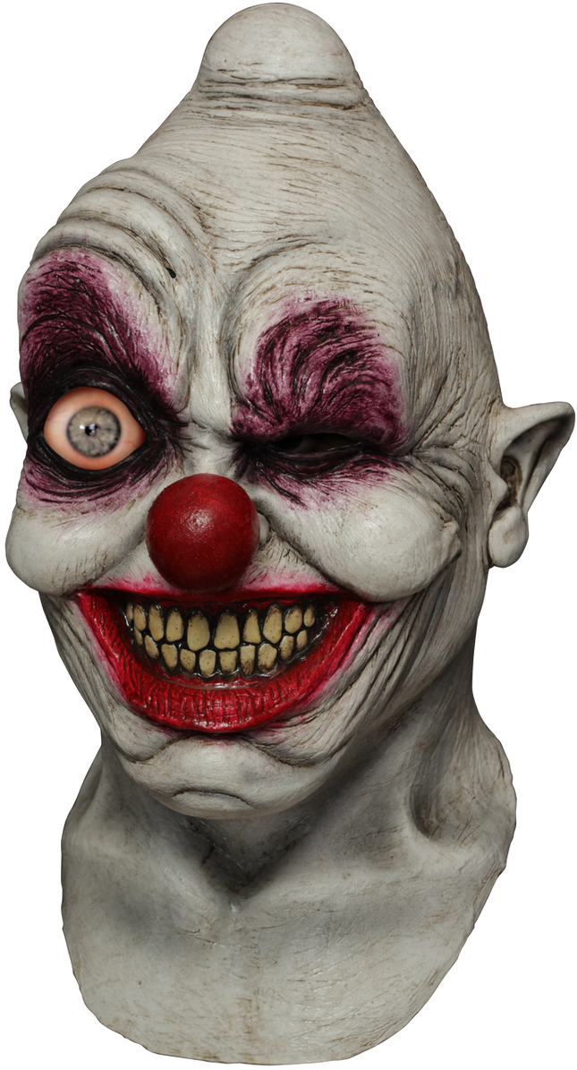 Crazy Eye Clown Mask