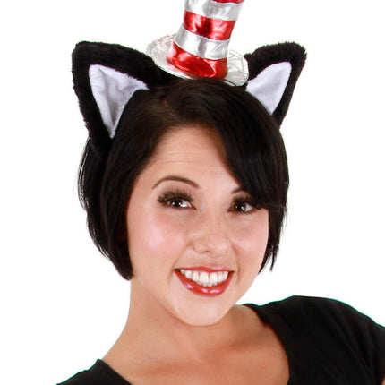 Dr. Seuss- The Cat in the Hat Deluxe Headband- worn by model
